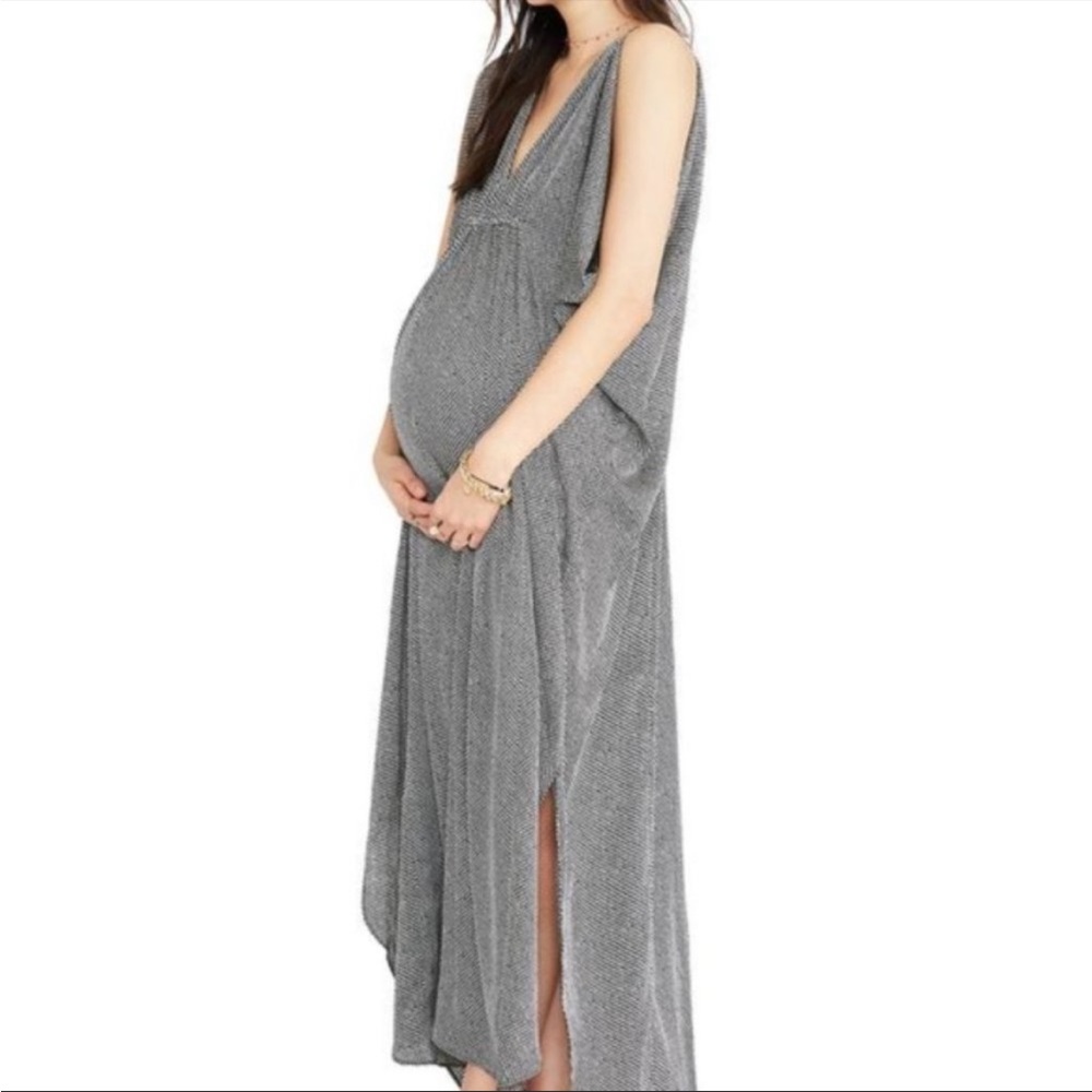 Hatch Naya Maternity Dress in Jasmine Ditsy Print